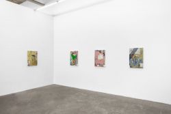 Ansichten der Ausstellung Cortile Fanale, Spinnerei Leipzig Rundgang 09 2025, Galerie Philipp Anders