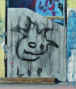 A Brooklyn Door | 2011 | 127 x 110 cm | Öl/ Eitempera auf Leinwand | Privatsammlung, Leipzig