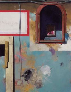 „Draußen IV (Speranza)“ | 2021 | 180 x 140 cm | Öl auf Leinwand | Privatsammlung, Markkleeberg