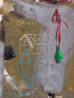 Materialermüdung II | 2025 | 80 x 60 cm | Öl auf Leinwand