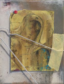 „M.B.R.K.“ | 2025 | 24 x 18 cm | Öl auf Leinwand