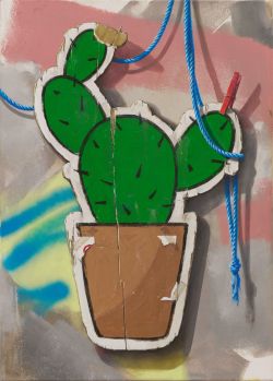 „Ficodindia, Baby!“ | 2025 | 70 x 50 cm | Öl auf Leinwand