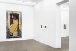 Ansichten der Ausstellung Cortile Fanale, Spinnerei Leipzig Rundgang 09 2025, Galerie Philipp Anders