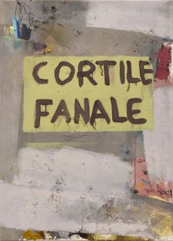 „Cortile Fanale“ | 2025 | 70 x 50 cm | Öl auf Leinwand